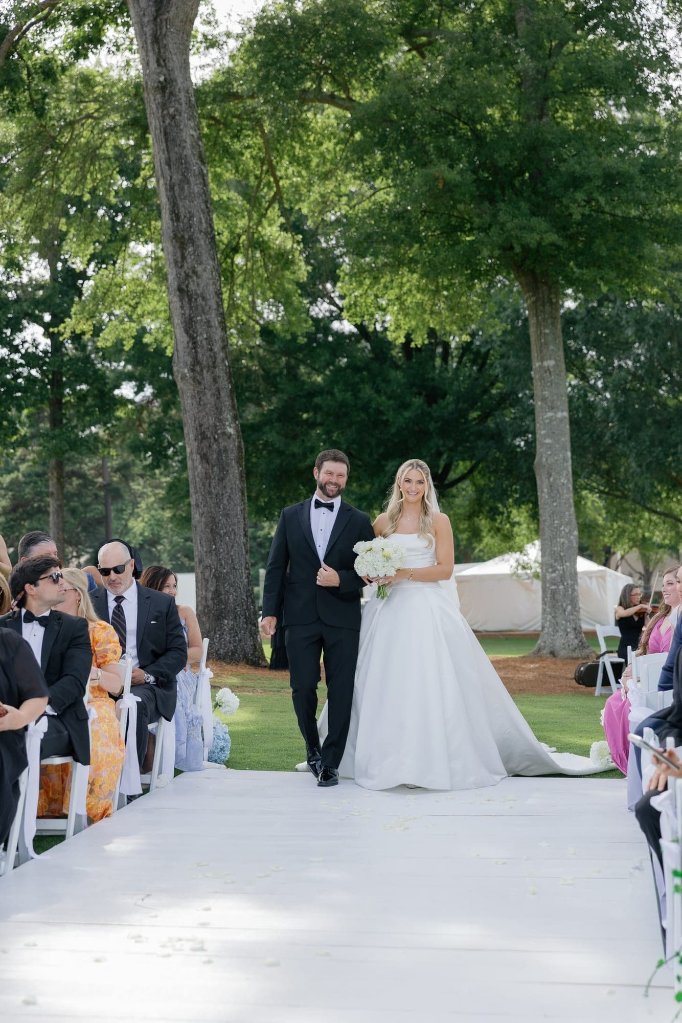 down the aisle