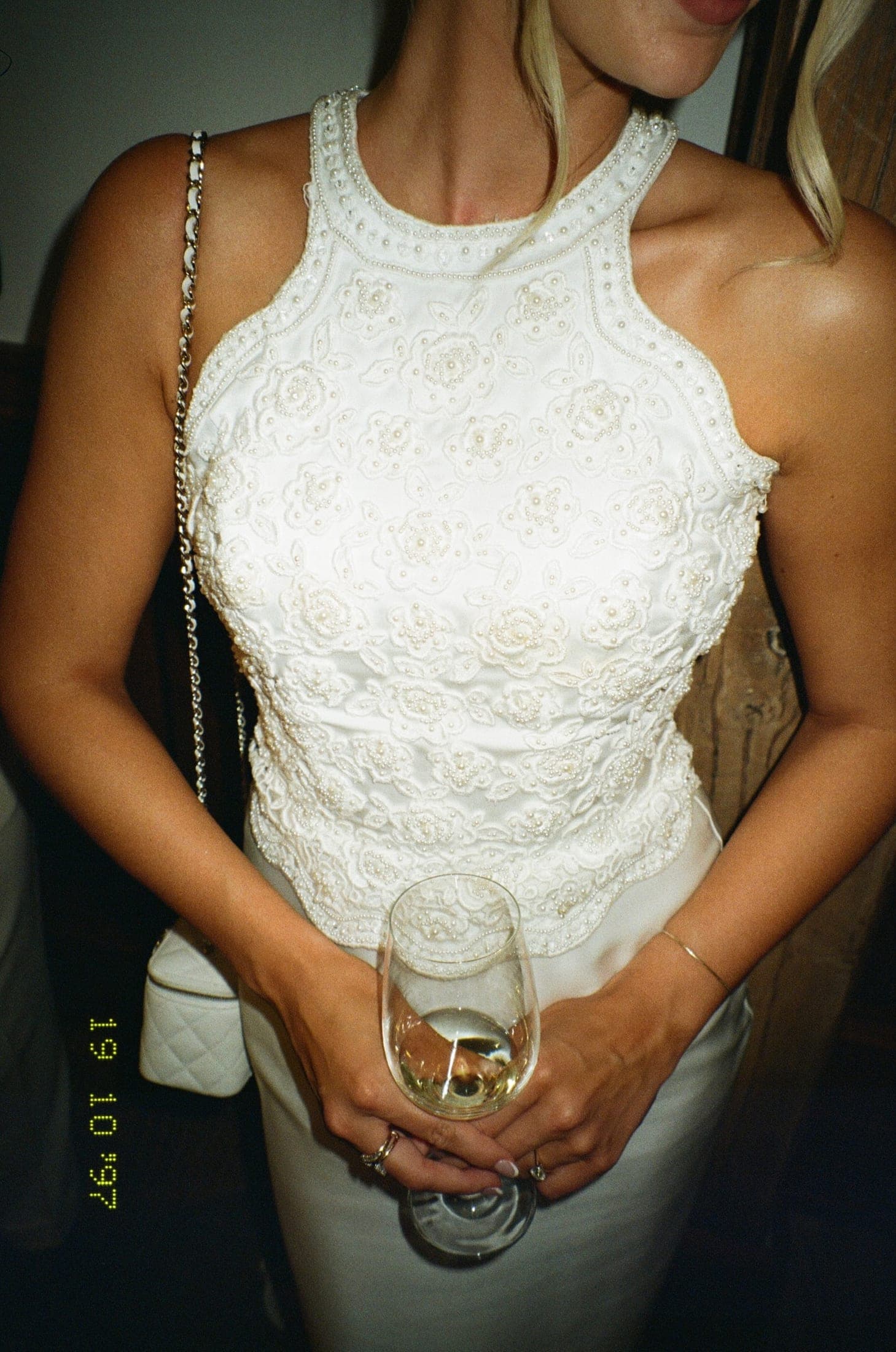 the halter dress, up close
